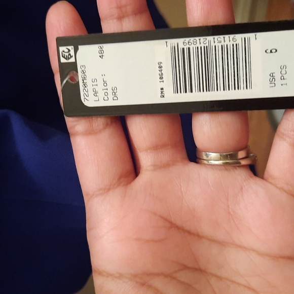 Tahari Lapis Cape Sleeve Dress - Picture 5 of 5